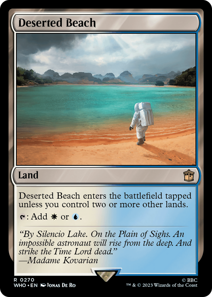 Deserted Beach [Doctor Who] - Magic: The Gathering - Card Brawlers | Quebec | Canada |