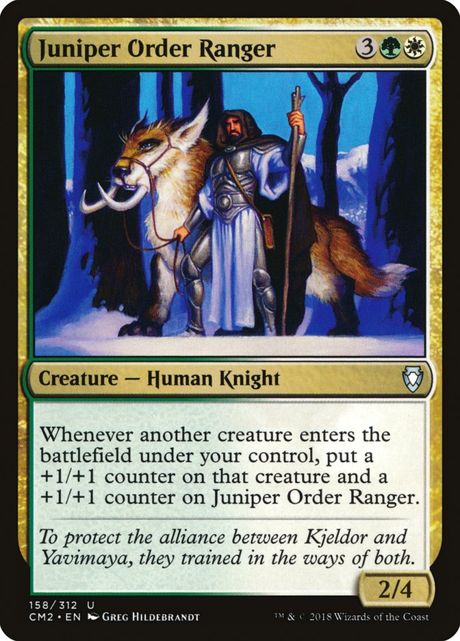 Juniper Order Ranger [Commander Anthology Volume II] - Magic: The Gathering - Card Brawlers | Quebec | Canada |
