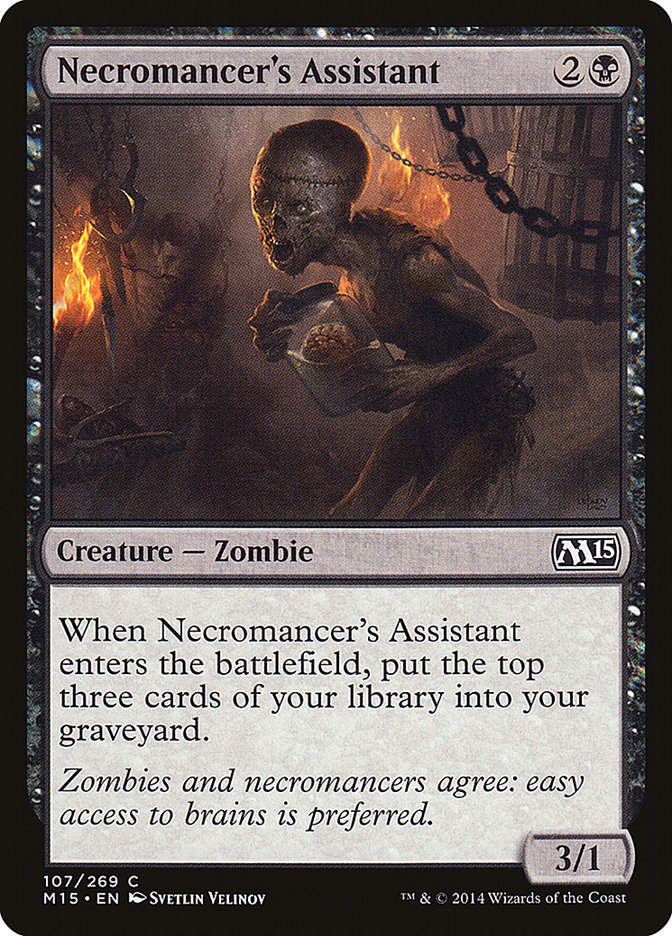 Necromancer's Assistant [Magic 2015] - Magic: The Gathering - Card Brawlers | Quebec | Canada |