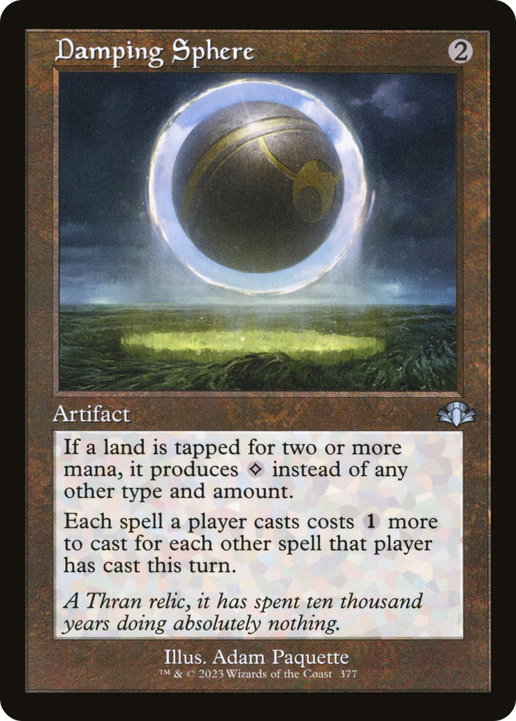 Damping Sphere (Retro) [Dominaria Remastered] - Magic: The Gathering - Card Brawlers | Quebec | Canada |