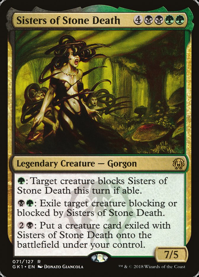 Sisters of Stone Death [Guilds of Ravnica Guild Kit] - Magic: The Gathering - Card Brawlers | Quebec | Canada |