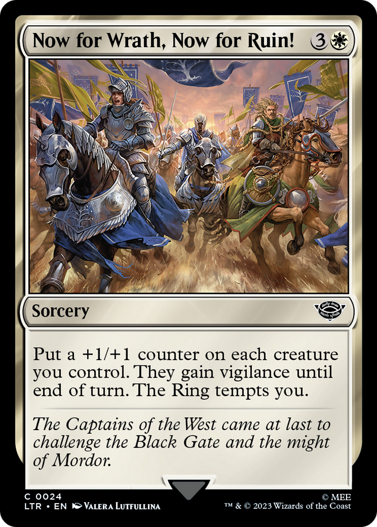 Now for Wrath, Now for Ruin! [The Lord of the Rings: Tales of Middle-Earth] - Magic: The Gathering - Card Brawlers | Quebec | Canada |