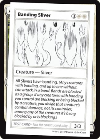 Banding Sliver (2021 Edition) [Mystery Booster Playtest Cards] - Magic: The Gathering - Card Brawlers | Quebec | Canada |