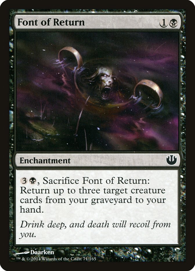 Font of Return [Journey into Nyx] - Magic: The Gathering - Card Brawlers | Quebec | Canada |