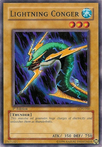 Lightning Conger [LON-060] Common - Yu-Gi-Oh! - Card Brawlers | Quebec | Canada |