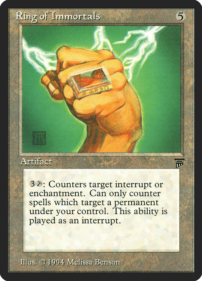 Ring of Immortals [Legends] - Magic: The Gathering - Card Brawlers | Quebec | Canada |