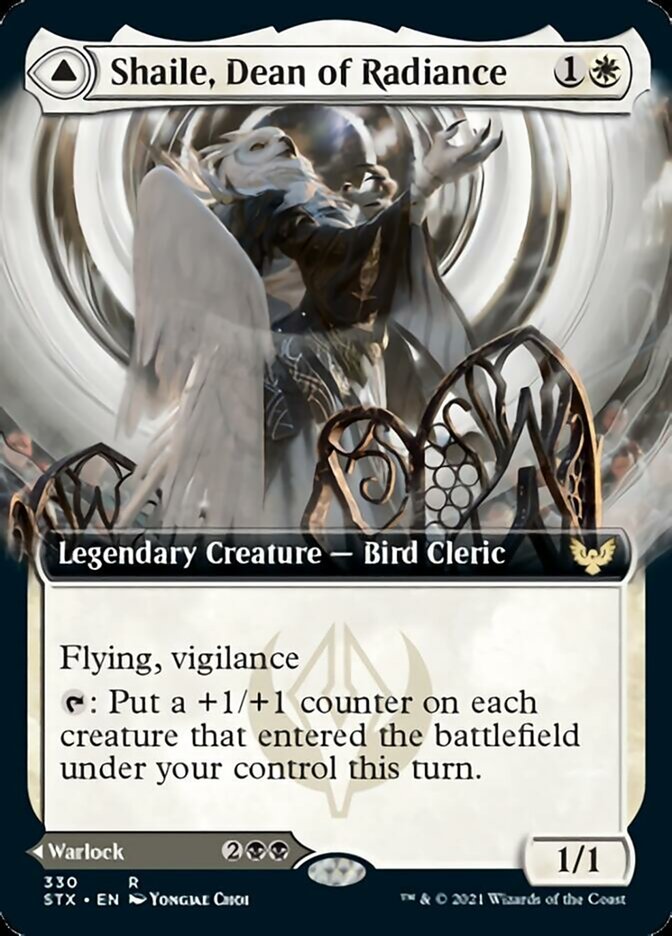 Shaile, Dean of Radiance // Embrose, Dean of Shadow (Extended Art) [Strixhaven: School of Mages] - Magic: The Gathering - Card Brawlers | Quebec | Canada |