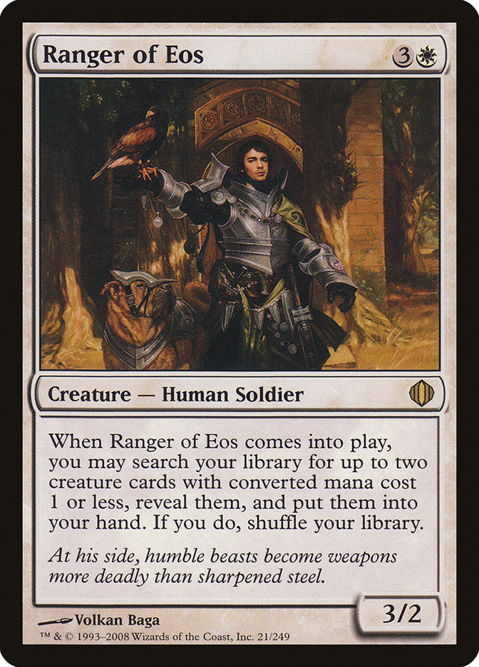 Ranger of Eos [Shards of Alara] - Magic: The Gathering - Card Brawlers | Quebec | Canada |