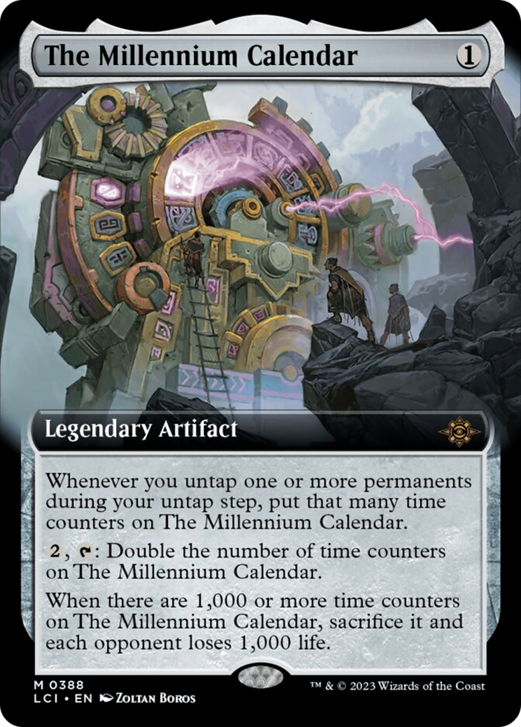 The Millennium Calendar (Extended Art) [The Lost Caverns of Ixalan] - Magic: The Gathering - Card Brawlers | Quebec | Canada |