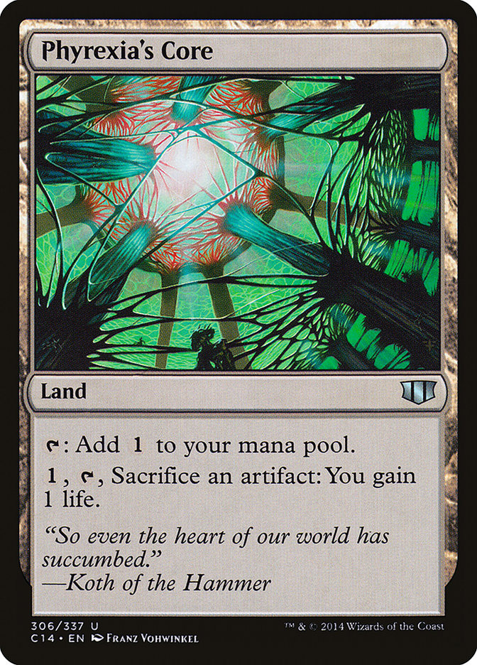 Phyrexia's Core [Commander 2014] - Magic: The Gathering - Card Brawlers | Quebec | Canada |