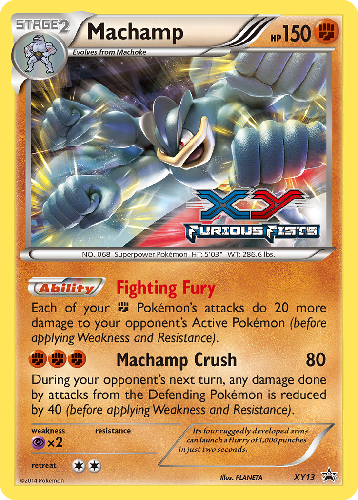 Machamp (XY13) [XY: Black Star Promos] - Pokémon - Card Brawlers | Quebec | Canada |