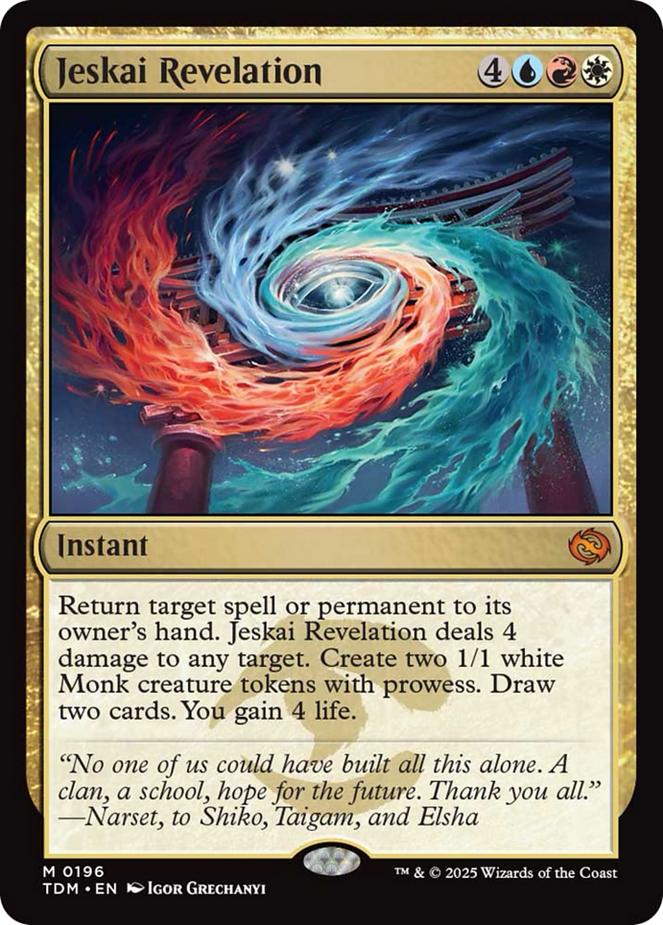 Jeskai Revelation [Tarkir: Dragonstorm] - Magic: The Gathering - Card Brawlers | Quebec | Canada |