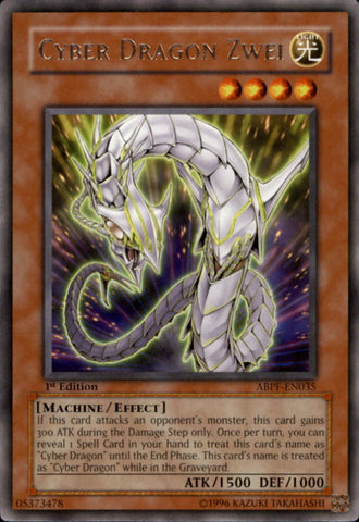 Cyber Dragon Zwei [ABPF-EN035] Rare - Yu-Gi-Oh! - Card Brawlers | Quebec | Canada |