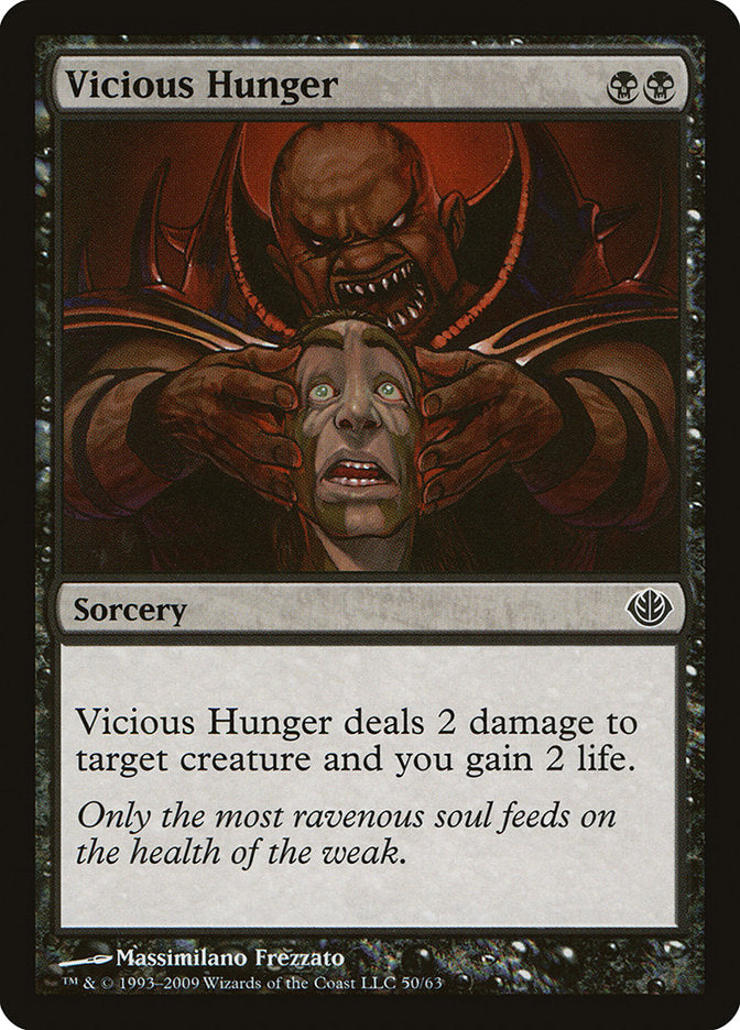 Vicious Hunger [Duel Decks: Garruk vs. Liliana] - Magic: The Gathering - Card Brawlers | Quebec | Canada |