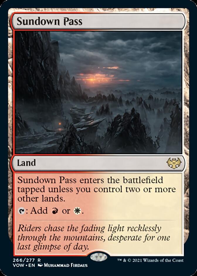 Sundown Pass [Innistrad: Crimson Vow] - Magic: The Gathering - Card Brawlers | Quebec | Canada |