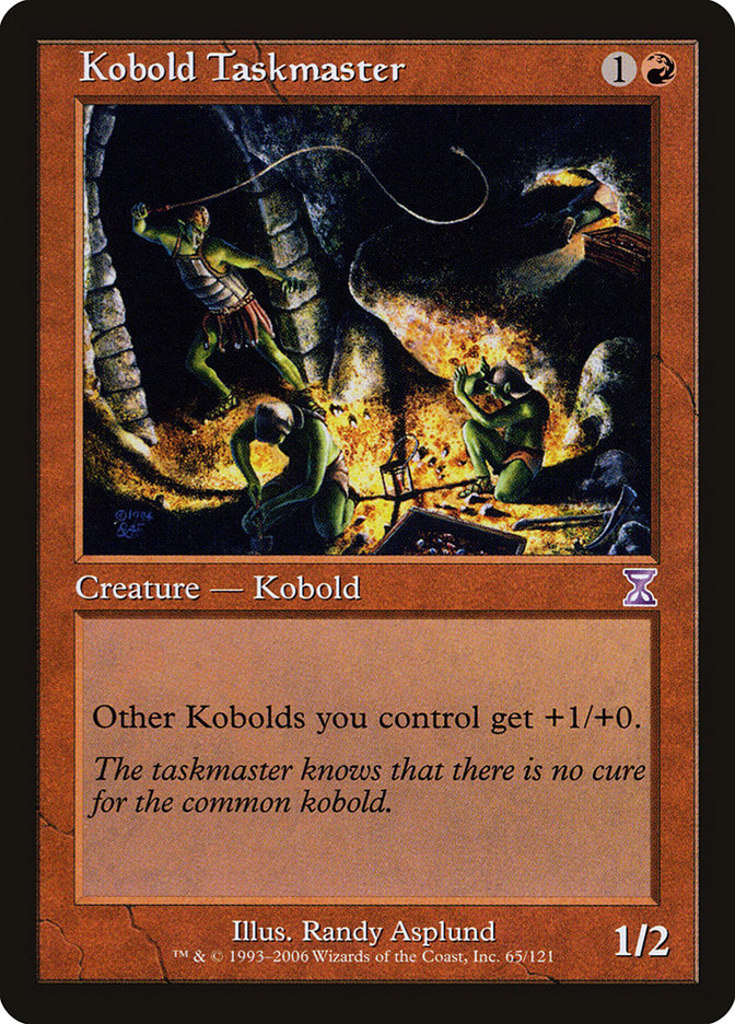 Kobold Taskmaster [Time Spiral Timeshifted] - Magic: The Gathering - Card Brawlers | Quebec | Canada |