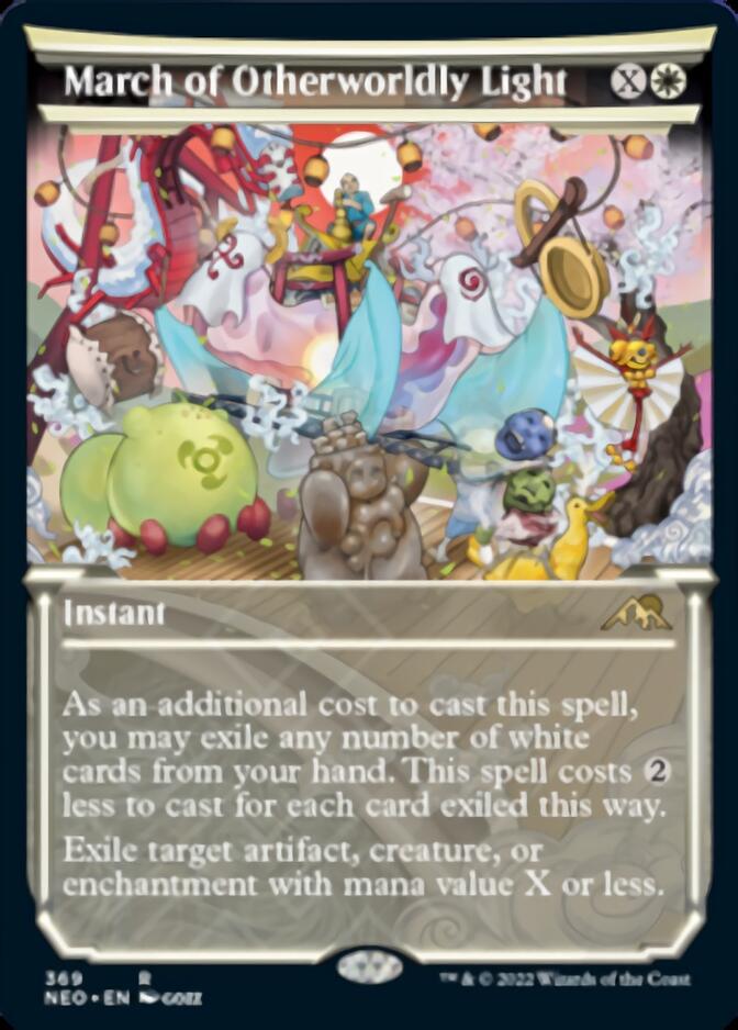 March of Otherworldly Light (Showcase Soft Glow) [Kamigawa: Neon Dynasty] - Magic: The Gathering - Card Brawlers | Quebec | Canada |