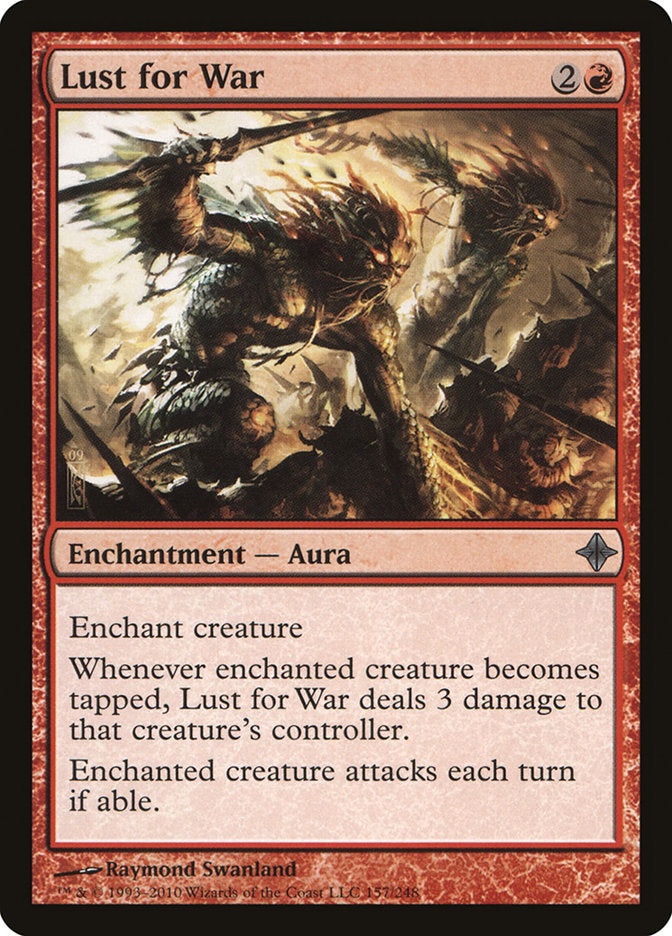 Lust for War [Rise of the Eldrazi] - Magic: The Gathering - Card Brawlers | Quebec | Canada |