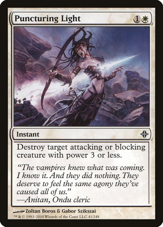 Puncturing Light [Rise of the Eldrazi] - Magic: The Gathering - Card Brawlers | Quebec | Canada |