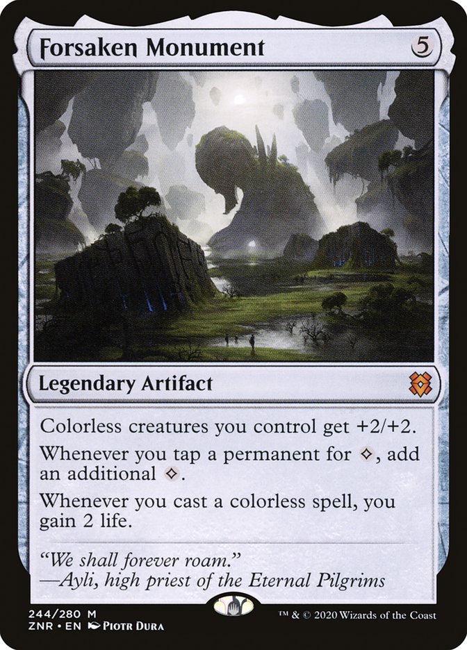 Forsaken Monument [Zendikar Rising] - Magic: The Gathering - Card Brawlers | Quebec | Canada |