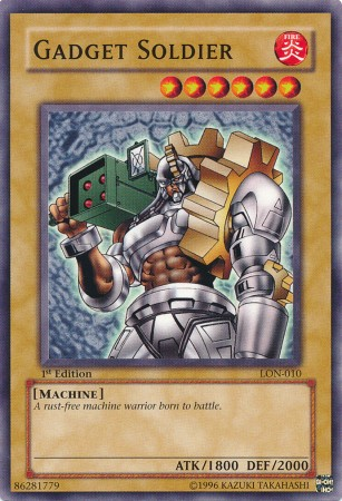Gadget Soldier [LON-010] Common - Yu-Gi-Oh! - Card Brawlers | Quebec | Canada |