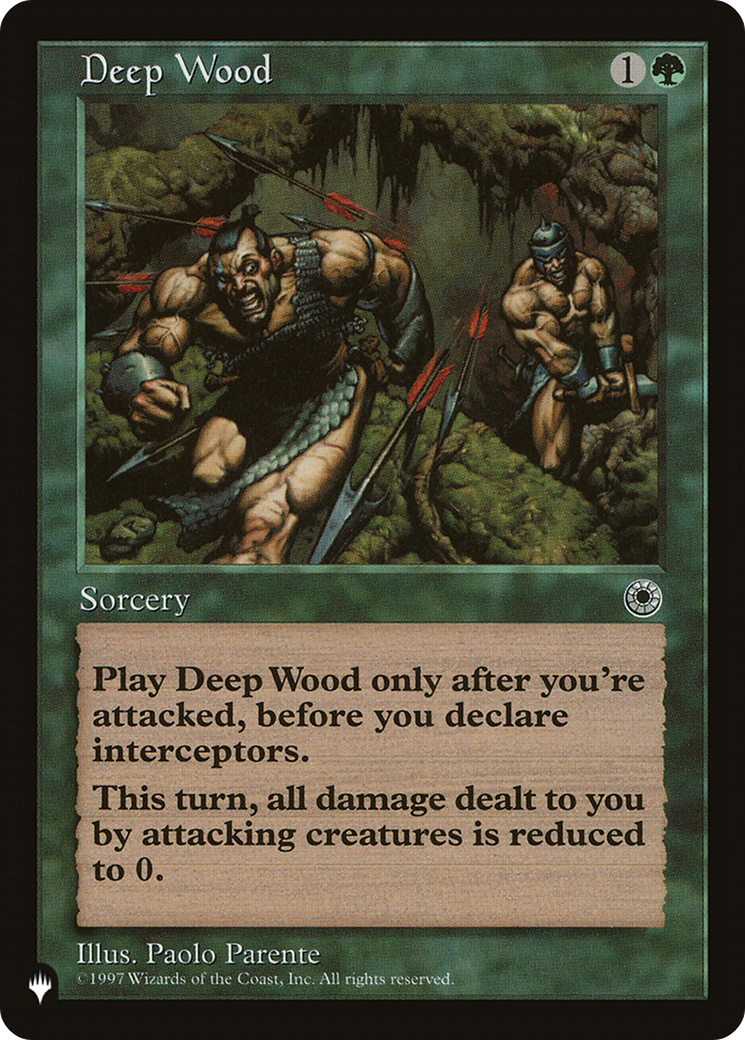 Deep Wood [The List] - Magic: The Gathering - Card Brawlers | Quebec | Canada |