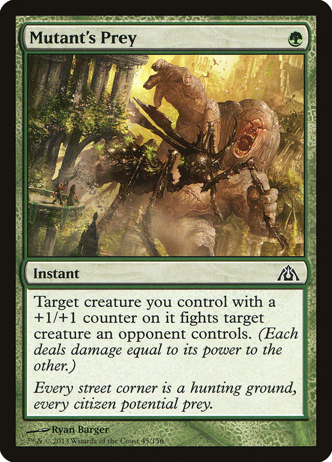 Mutant's Prey [Dragon's Maze] - Magic: The Gathering - Card Brawlers | Quebec | Canada |