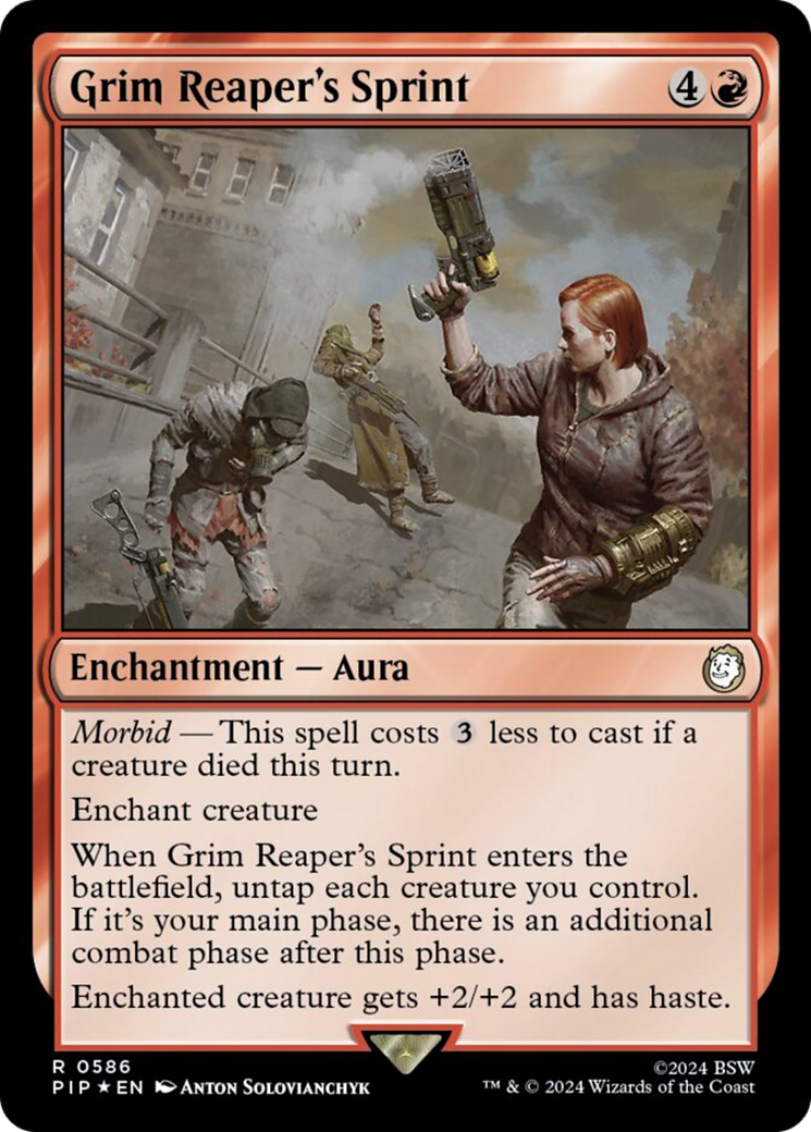 Grim Reaper's Sprint (Surge Foil) [Fallout] - Magic: The Gathering - Card Brawlers | Quebec | Canada |