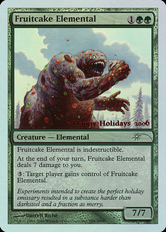 Fruitcake Elemental [Happy Holidays] - Magic: The Gathering - Card Brawlers | Quebec | Canada |
