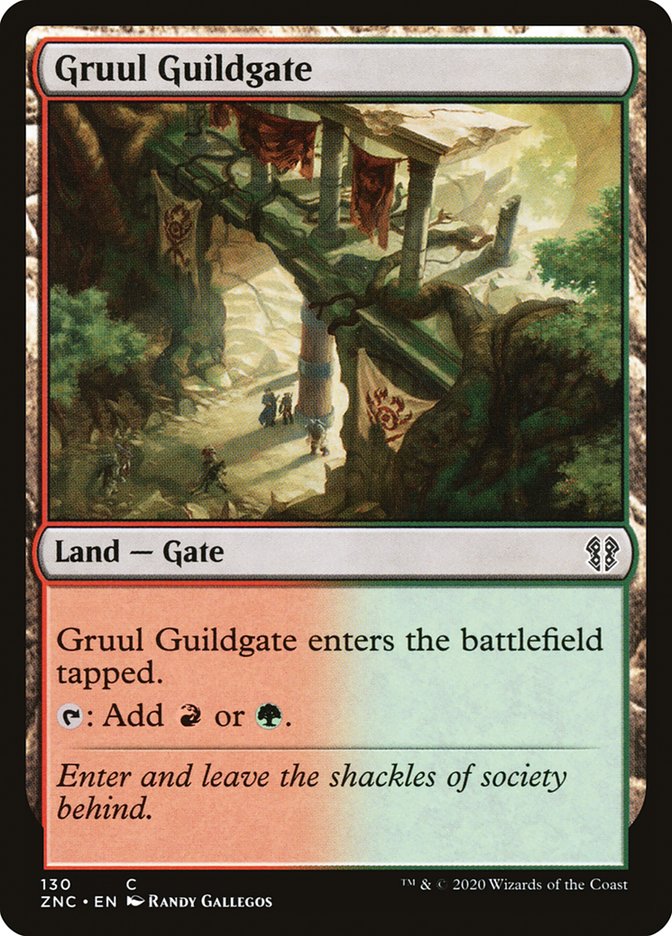 Gruul Guildgate [Zendikar Rising Commander] - Magic: The Gathering - Card Brawlers | Quebec | Canada |