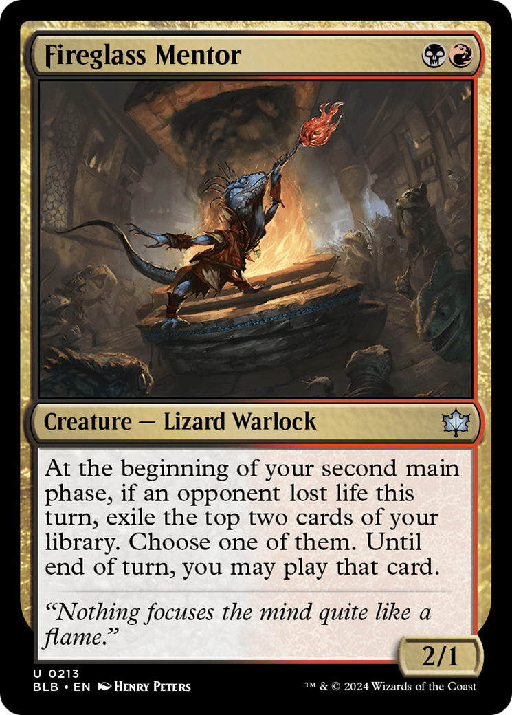 Fireglass Mentor [Bloomburrow] - Magic: The Gathering - Card Brawlers | Quebec | Canada |