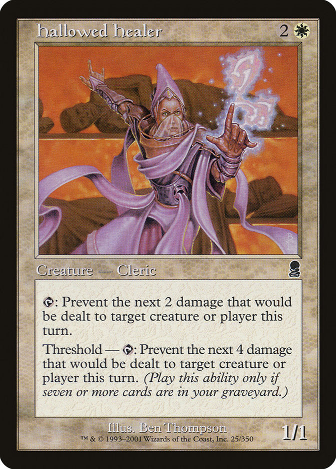 Hallowed Healer [Odyssey] - Magic: The Gathering - Card Brawlers | Quebec | Canada |