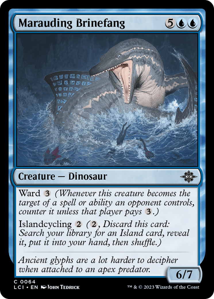 Marauding Brinefang [The Lost Caverns of Ixalan] - Magic: The Gathering - Card Brawlers | Quebec | Canada |