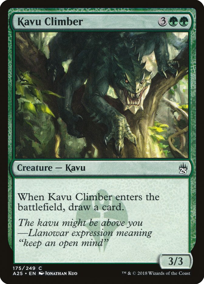 Kavu Climber [Masters 25] - Magic: The Gathering - Card Brawlers | Quebec | Canada |