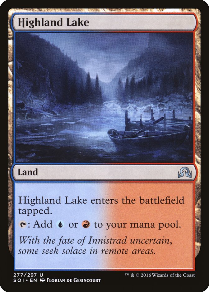 Highland Lake [Shadows over Innistrad] - Magic: The Gathering - Card Brawlers | Quebec | Canada |