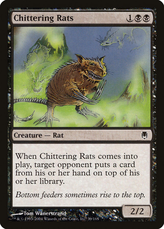 Chittering Rats [Darksteel] - Magic: The Gathering - Card Brawlers | Quebec | Canada |