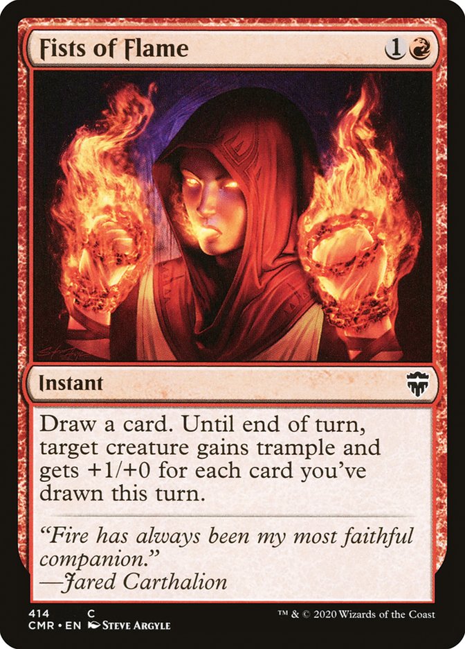 Fists of Flame [Commander Legends] - Magic: The Gathering - Card Brawlers | Quebec | Canada |