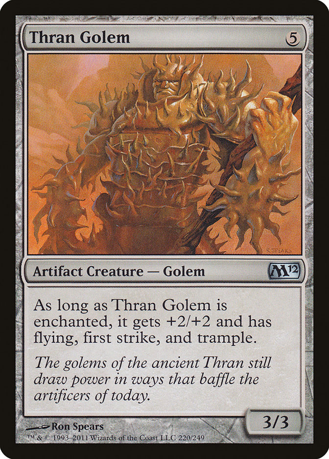 Thran Golem [Magic 2012] - Magic: The Gathering - Card Brawlers | Quebec | Canada |