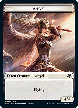 Zombie // Angel Double-Sided Token [Game Night: Free-for-All Tokens] - Magic: The Gathering - Card Brawlers | Quebec | Canada |