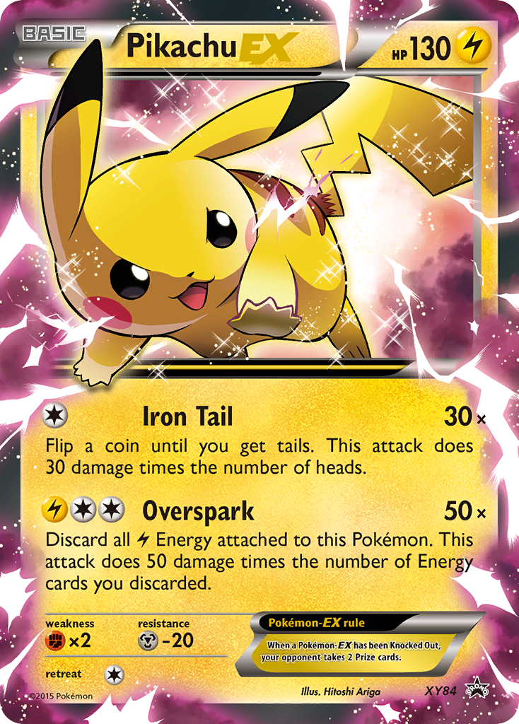 Pikachu EX (XY84) [XY: Black Star Promos] - Pokémon - Card Brawlers | Quebec | Canada |