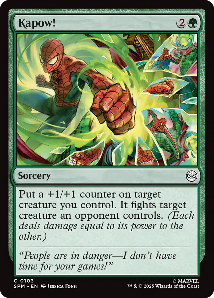 Kapow! [Marvel's Spider-Man] - Magic: The Gathering - Card Brawlers | Quebec | Canada |