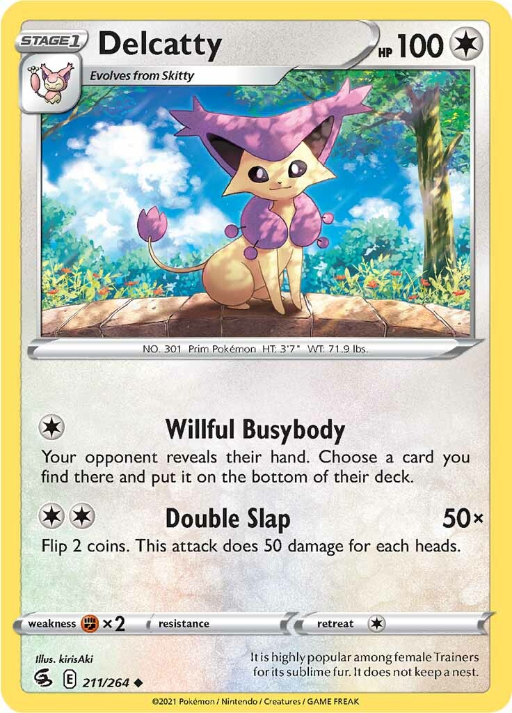 Delcatty (211/264) [Sword & Shield: Fusion Strike] - Pokémon - Card Brawlers | Quebec | Canada |