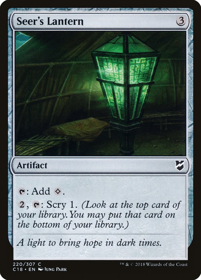 Seer's Lantern [Commander 2018] - Magic: The Gathering - Card Brawlers | Quebec | Canada |