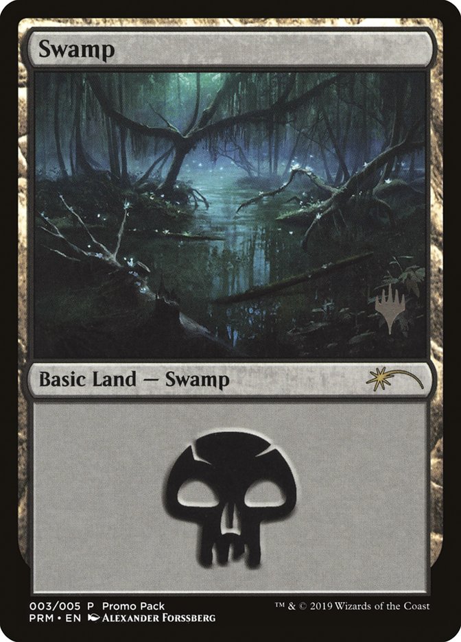 Swamp (3) [Core Set 2020 Promo Pack] - Magic: The Gathering - Card Brawlers | Quebec | Canada |