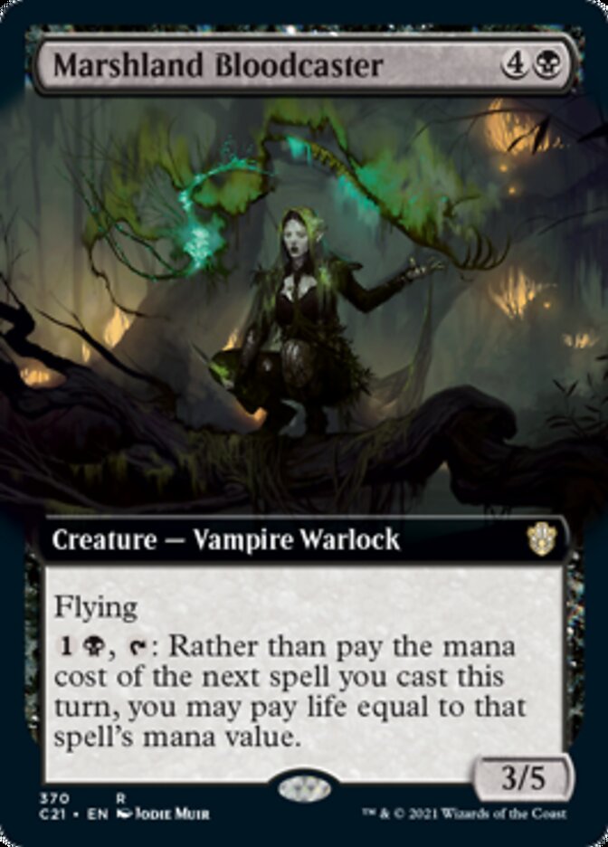 Marshland Bloodcaster (Extended Art) [Commander 2021] - Magic: The Gathering - Card Brawlers | Quebec | Canada |