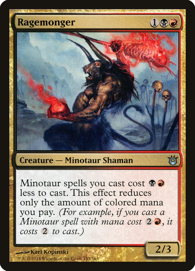 Ragemonger [Born of the Gods] - Magic: The Gathering - Card Brawlers | Quebec | Canada |