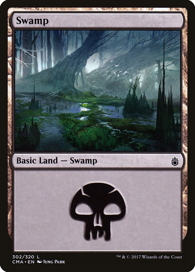 Swamp (302) [Commander Anthology] - Magic: The Gathering - Card Brawlers | Quebec | Canada |