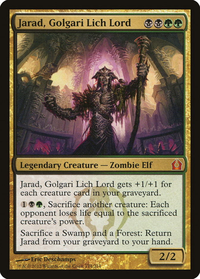 Jarad, Golgari Lich Lord [Return to Ravnica] - Magic: The Gathering - Card Brawlers | Quebec | Canada |