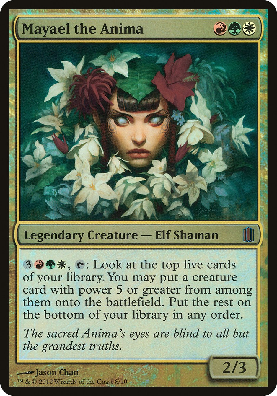 Mayael the Anima (Oversized) [Commander's Arsenal Oversized] - Magic: The Gathering - Card Brawlers | Quebec | Canada |