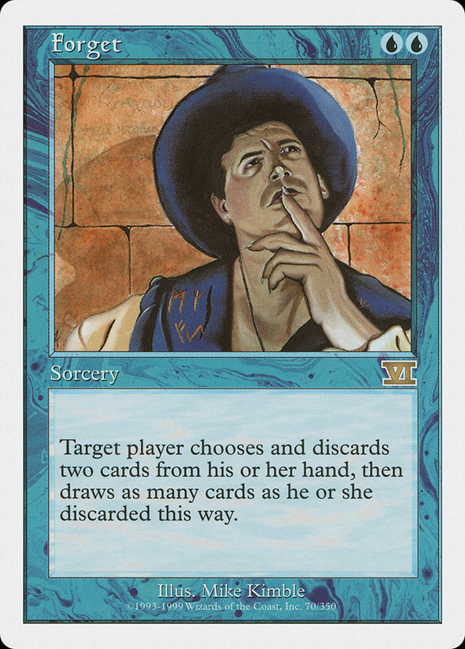 Forget [Classic Sixth Edition] - Magic: The Gathering - Card Brawlers | Quebec | Canada |